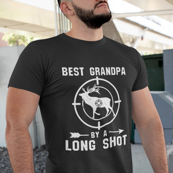 Best Grandpa By A Long Shot T Shirt Unitedpatriot