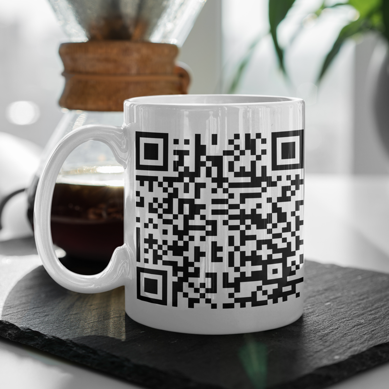 Trump QR Dance YMCA Mug