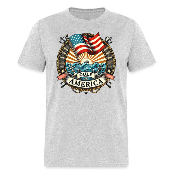 Gulf Of America T Shirt - 6 - heather gray