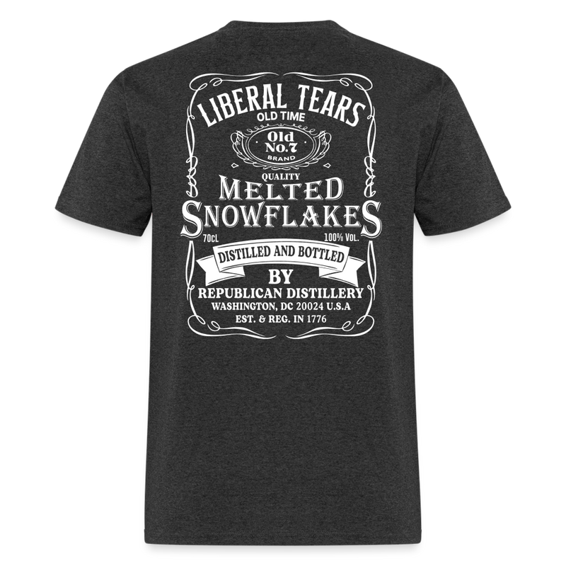 Liberal Tears Old Time T Shirt - heather black