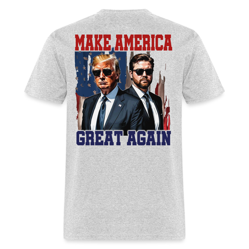 Make America Great Again T Shirt - heather gray