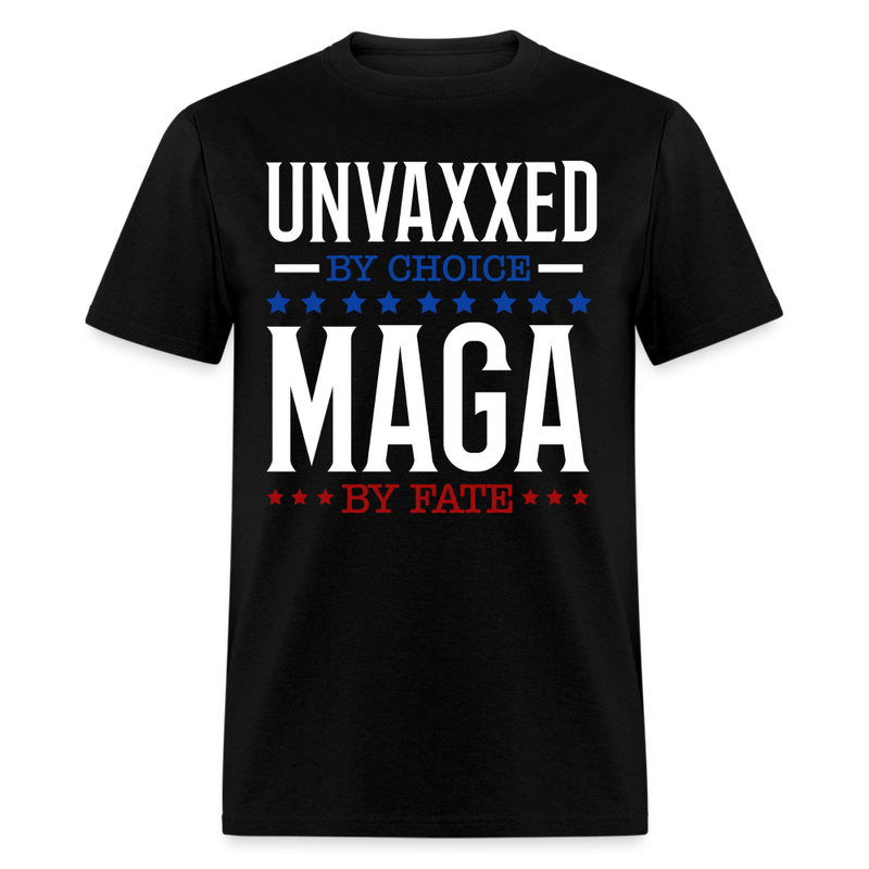 Unvaxxed By Choice T Shirt - black