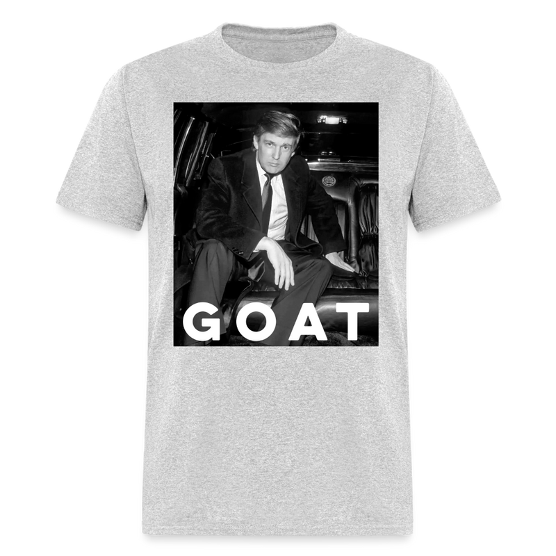 Trump Goat T Shirt - heather gray