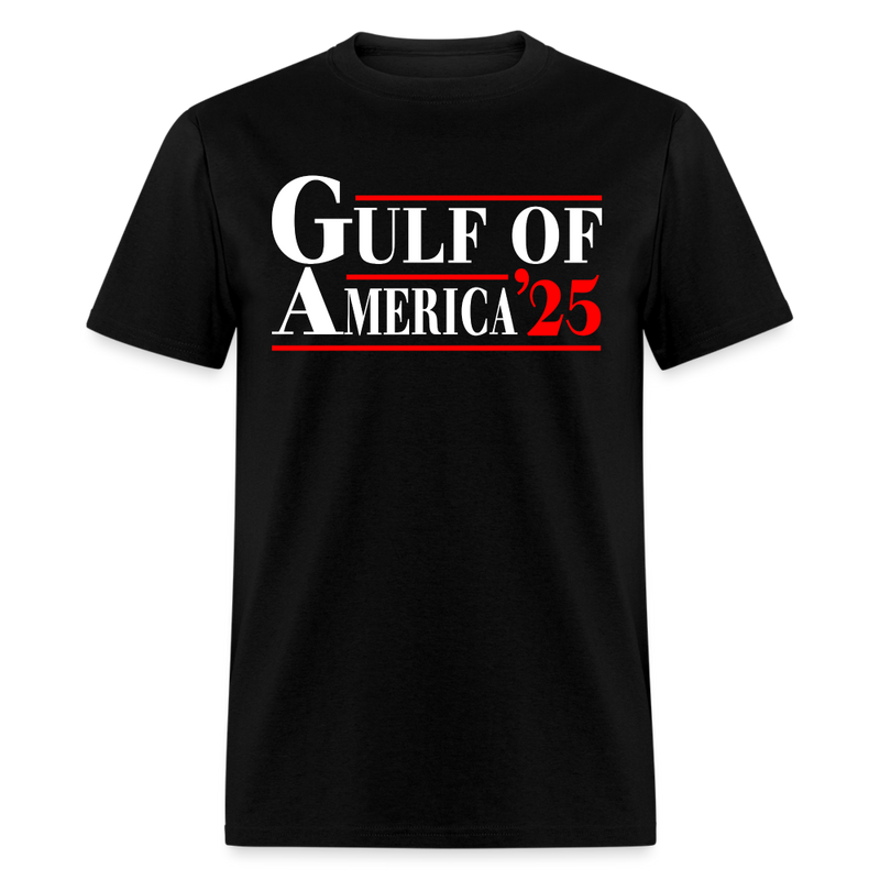 Gulf Of America 2025 T Shirt - black