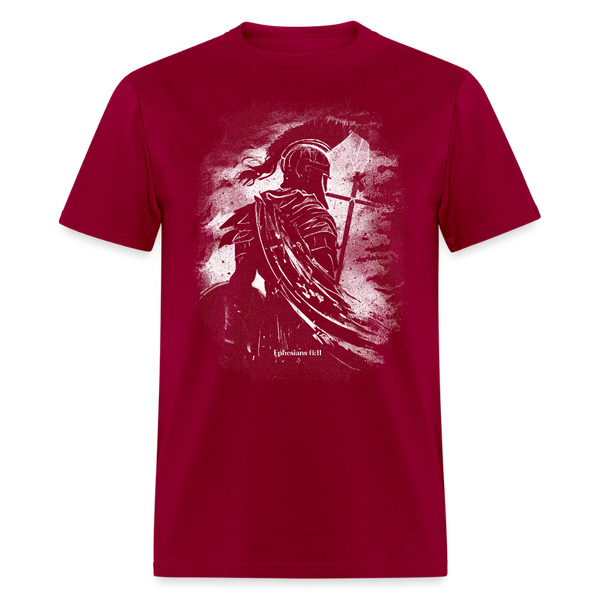 Armor of God Ephesians 6:11 T Shirt - dark red