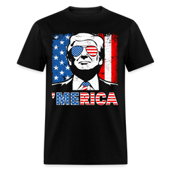 'Merica Trump T Shirt - black