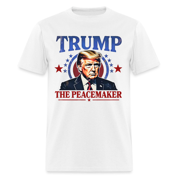 Trump the Peacemaker T Shirt - white