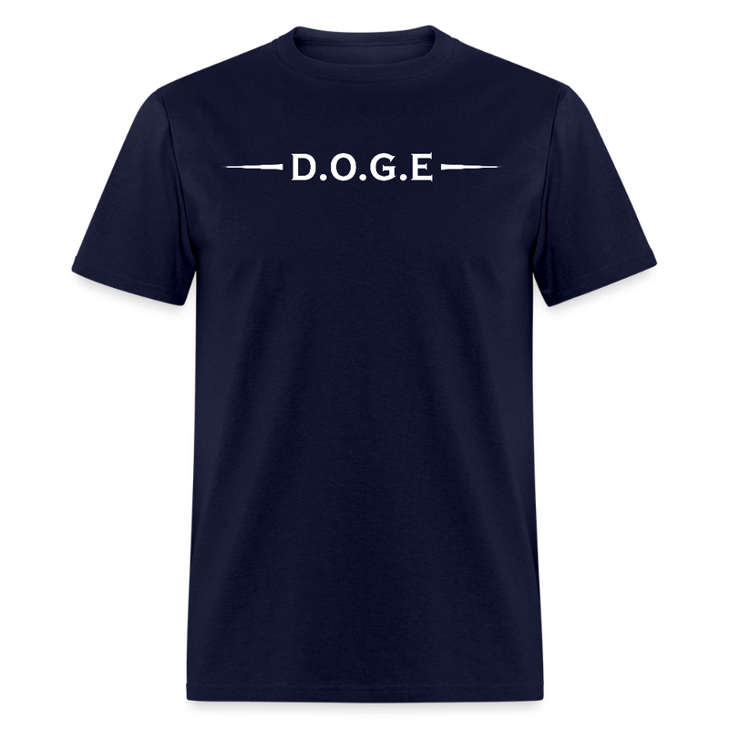 D.O.G.E Department Of Government Efficiency T Shirt - 3 - navy