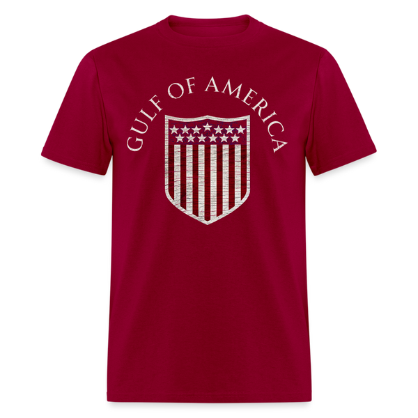 Gulf Of America T Shirt - 3 - dark red