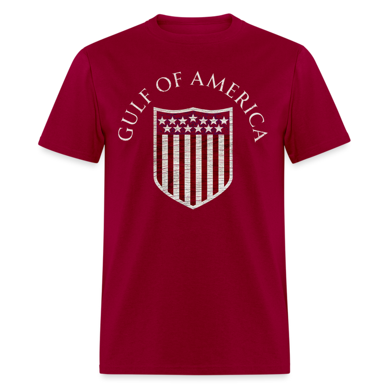 Gulf Of America T Shirt - 3 - dark red