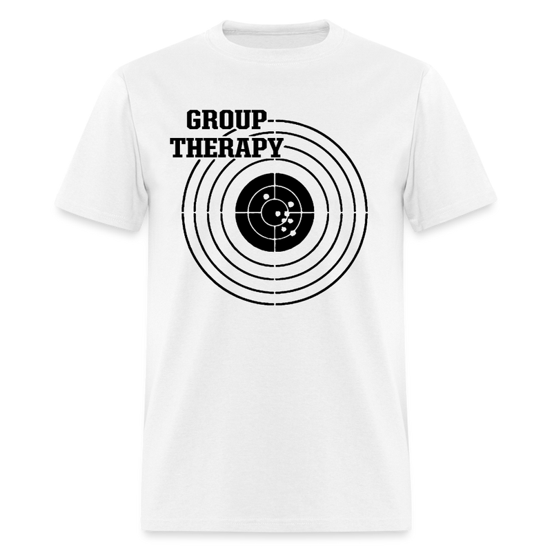 Group Therapy Shooting T Shirt - white