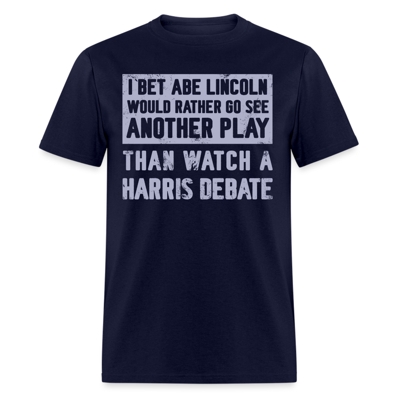 Watch A Harris Debate T Shirt - navy