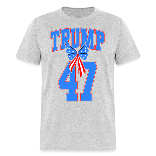 Trump Coquette 47 T Shirt - heather gray