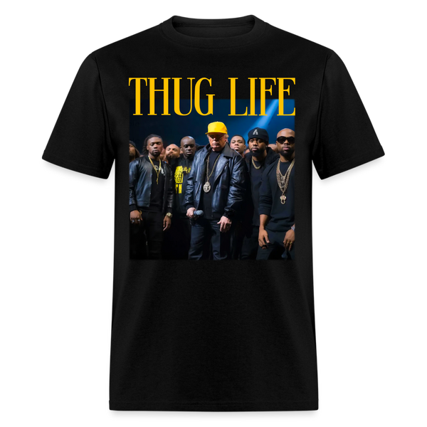 Trump Thug Life T Shirt - black