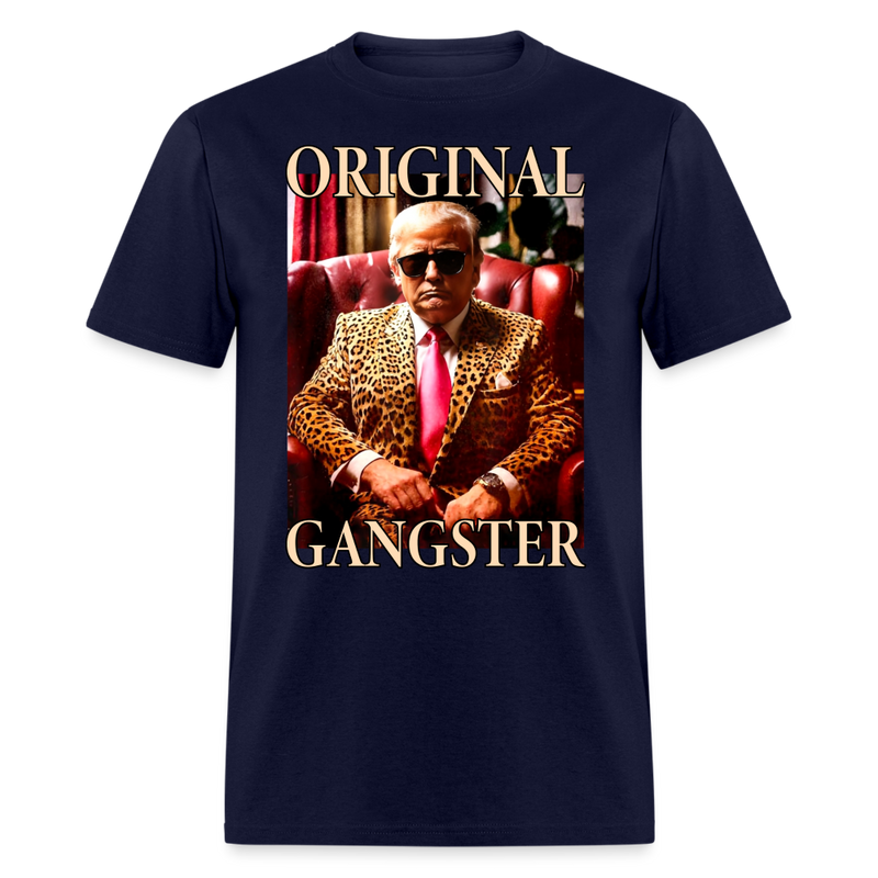 Trump Original Gangster T Shirt - navy