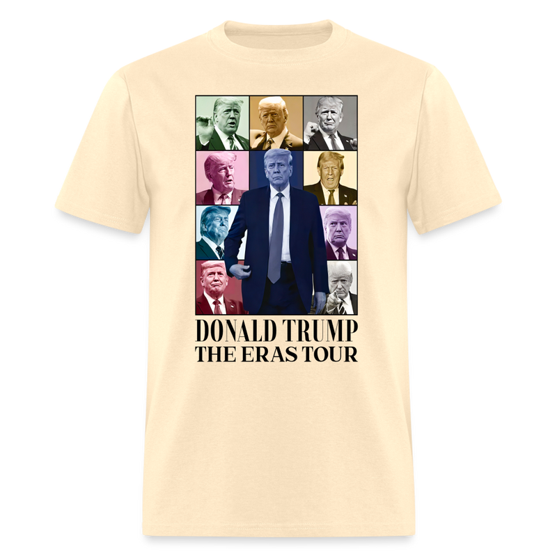 Donald Trump Eras Tour T Shirt - natural