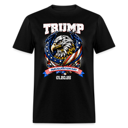 Donald Trump Inauguration Day 2025 Bald Eagle T Shirt - black