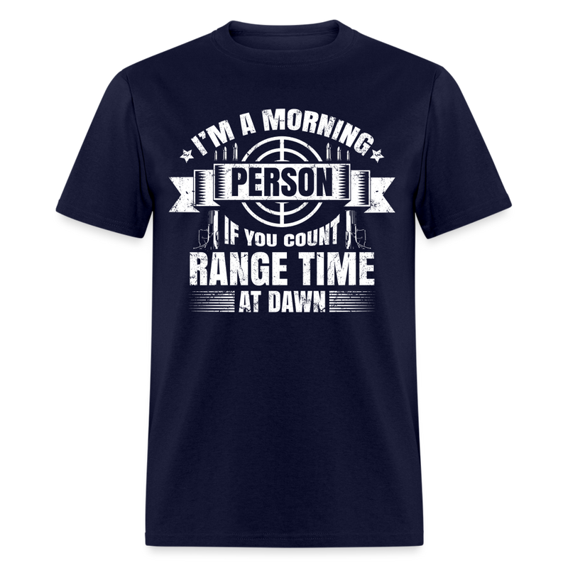 I’m A Morning Person T Shirt - navy