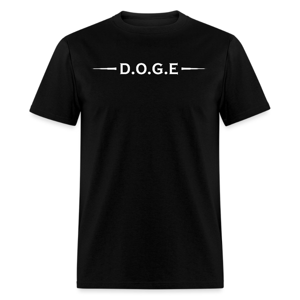 D.O.G.E Department Of Government Efficiency T Shirt - 3 - black