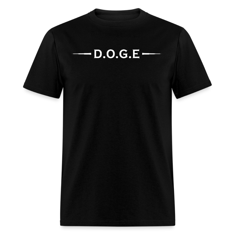 D.O.G.E Department Of Government Efficiency T Shirt - 3 - black