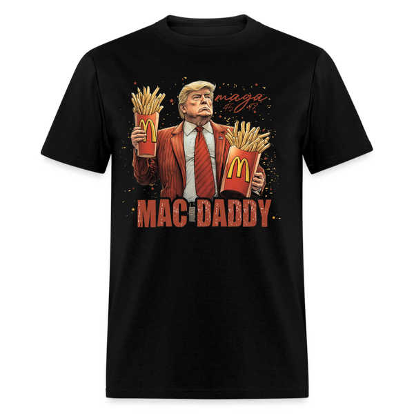 Trump MAGA Mac Daddy T Shirt - black