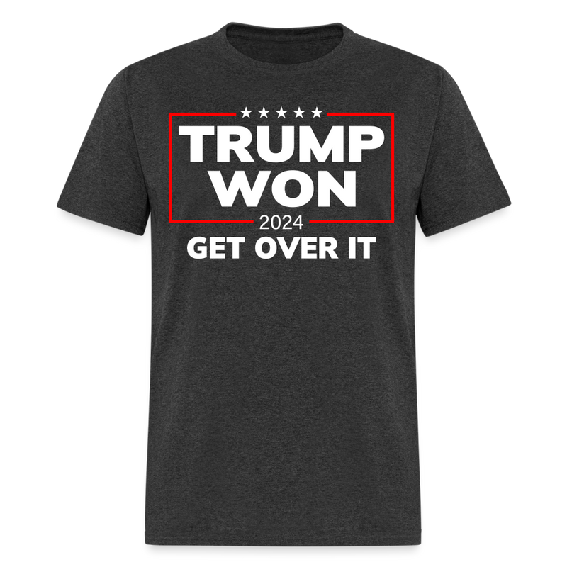 I Won Again T Shirt - heather black