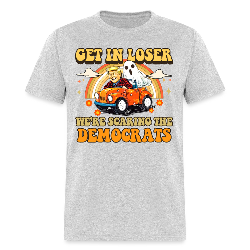 Get In Loser T Shirt - heather gray