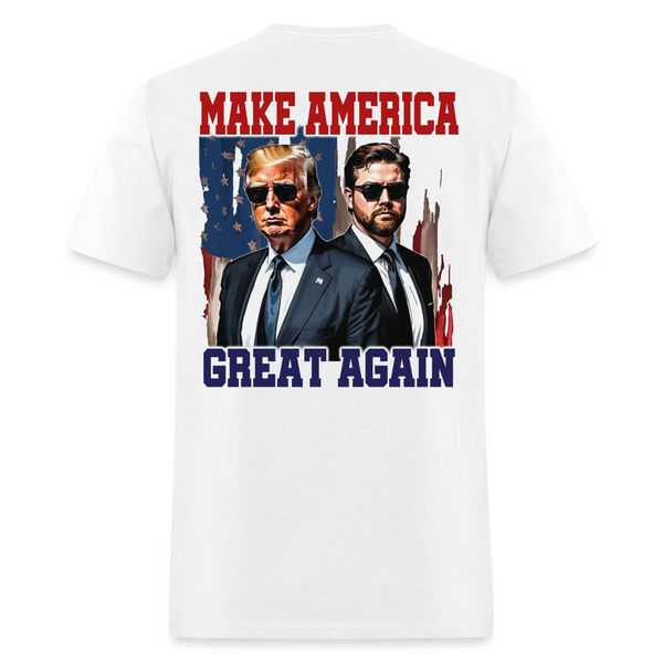 Make America Great Again T Shirt - white