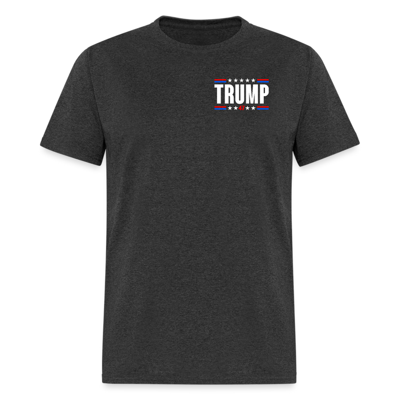 I'm Voting For The Felon T Shirt - heather black