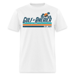 Gulf Of America Est. 2025 T Shirt - 2 - white