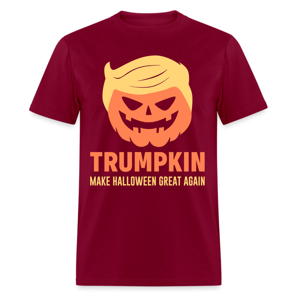 Trumpkin Make Halloween Great Again T Shirt - burgundy