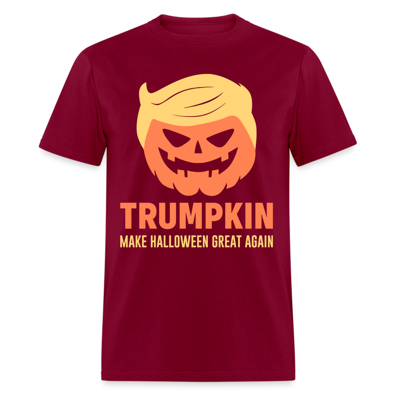 Trumpkin Make Halloween Great Again T Shirt - burgundy