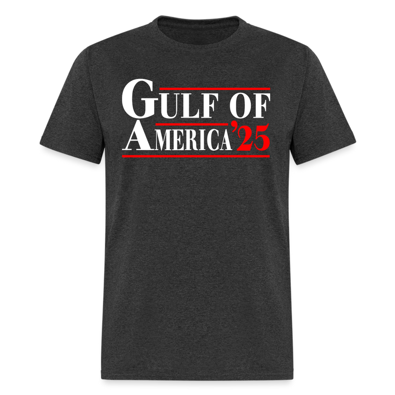 Gulf Of America 2025 T Shirt - heather black