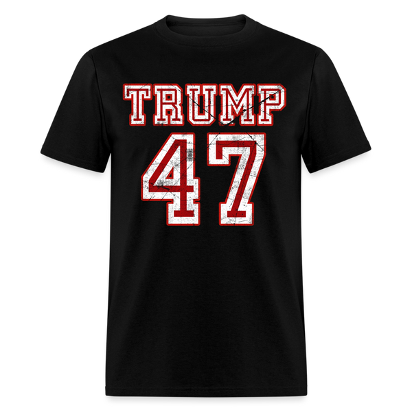 Trump 47 T Shirt - black