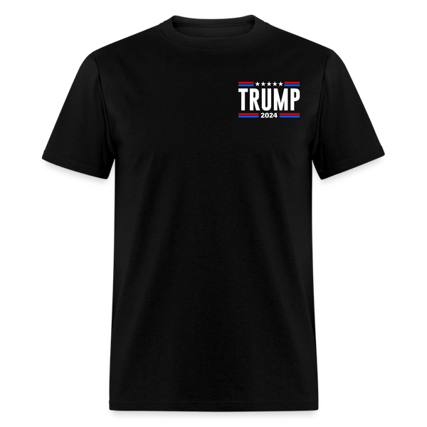 I'm Voting For The Outlaw And Hillbilly Trump Black T Shirt - black