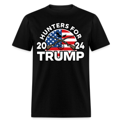 Hunters For Trump 2024 T Shirt - black