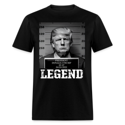 President Donald Trump 45 47 Legend T Shirt - black