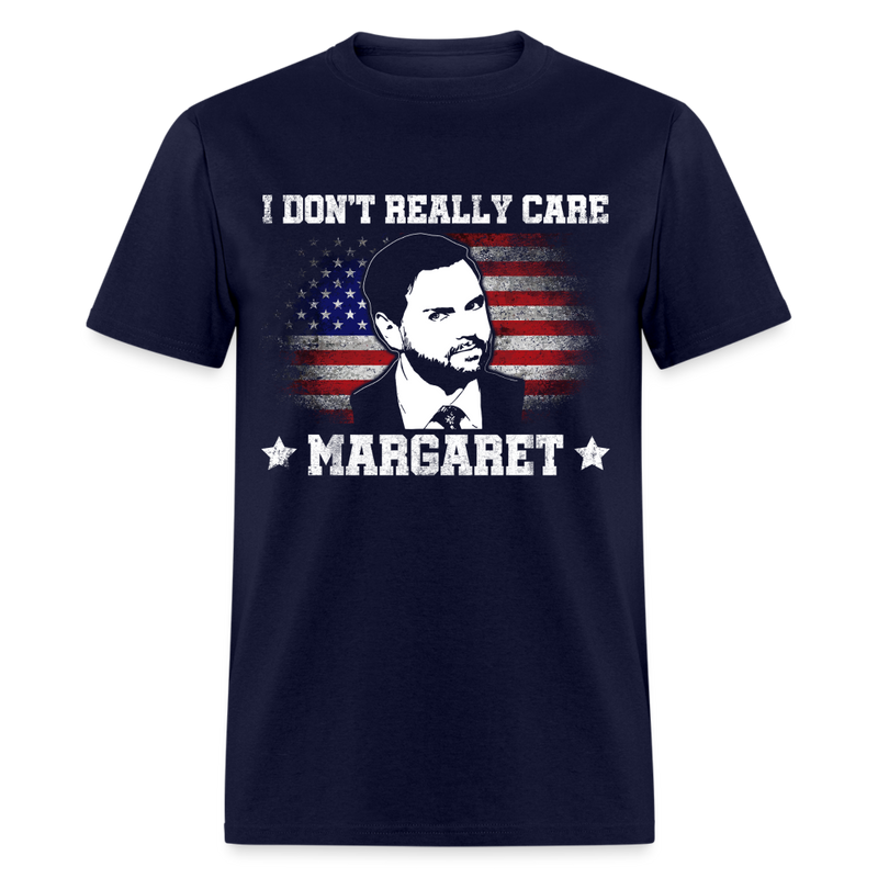 I Don't Really Care Margaret T Shirt - 8 - navy