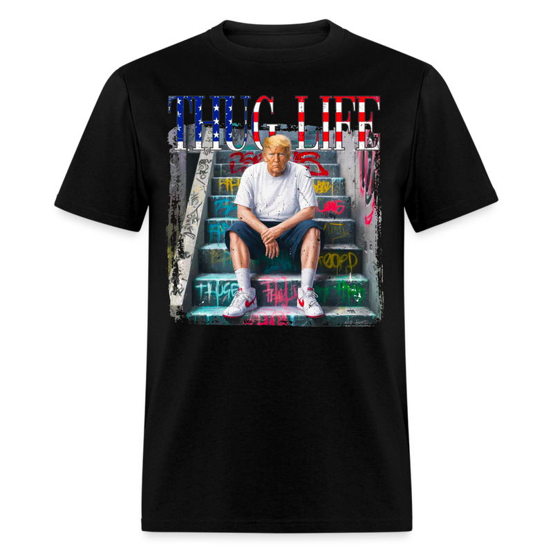 Thug Life T Shirt - black