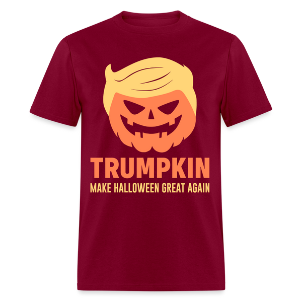 Trumpkin Make Halloween Great Again T-Shirt - burgundy