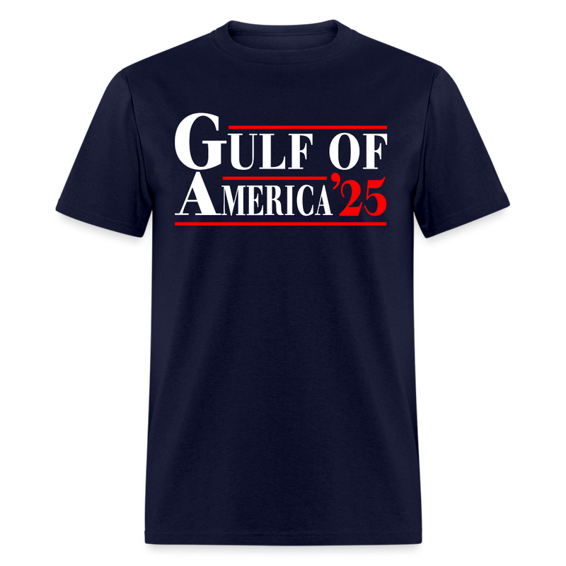 Gulf Of America 2025 T Shirt - navy