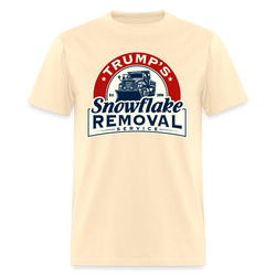 Trump's Snowflake Removal Service T Shirt - 2 - natural