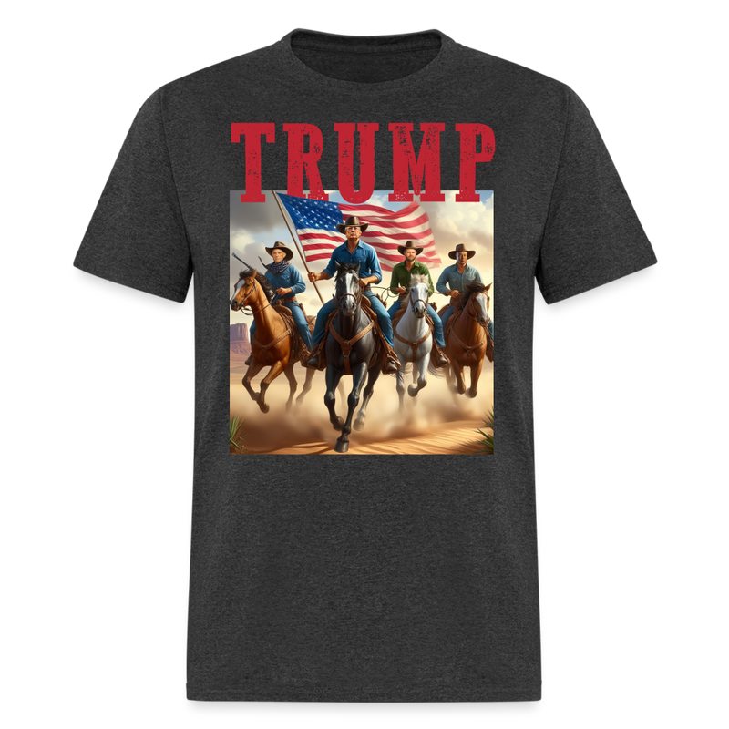 Trump T Shirt - heather black