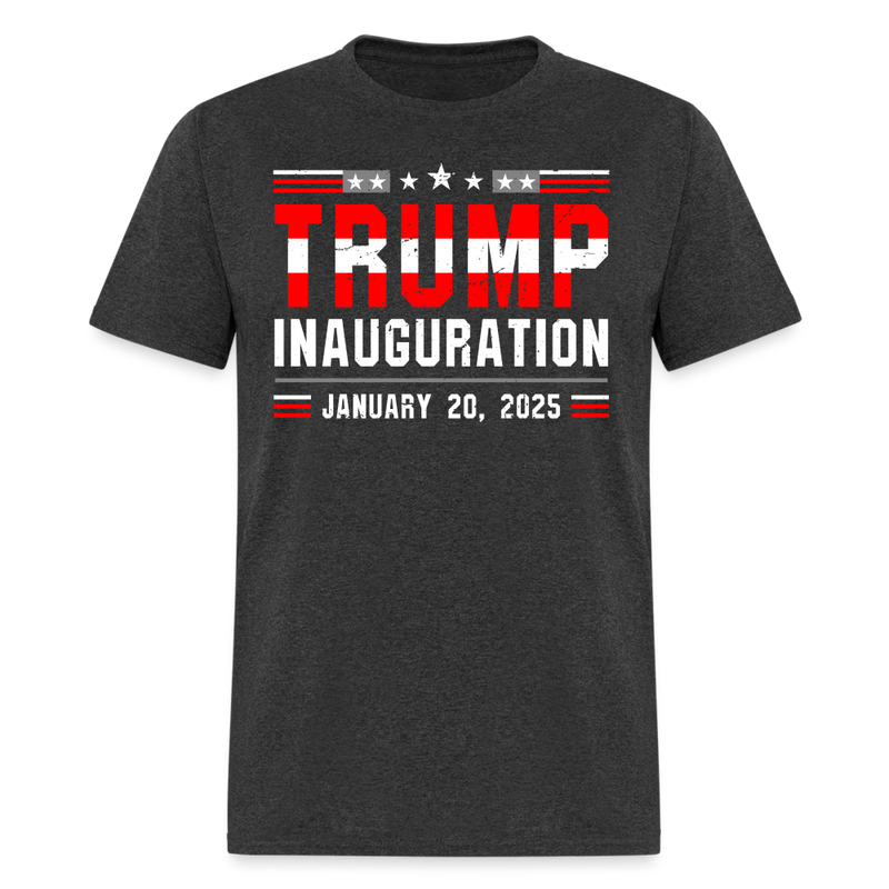 Trump Inauguration January 20 2025 T Shirt - heather black