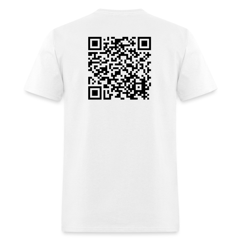 Trump I'm Back QR Code T Shirt - white