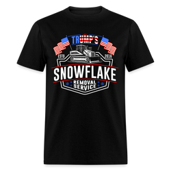 Trump's Snowflake Removal Service T Shirt - 3 - black