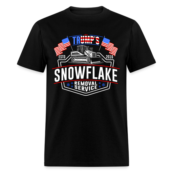 Trump's Snowflake Removal Service T Shirt - 3 - black