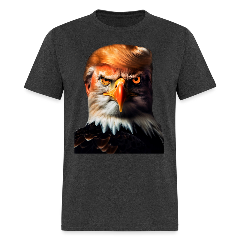 Donald Trump 2024 Eagle USA T Shirt - heather black