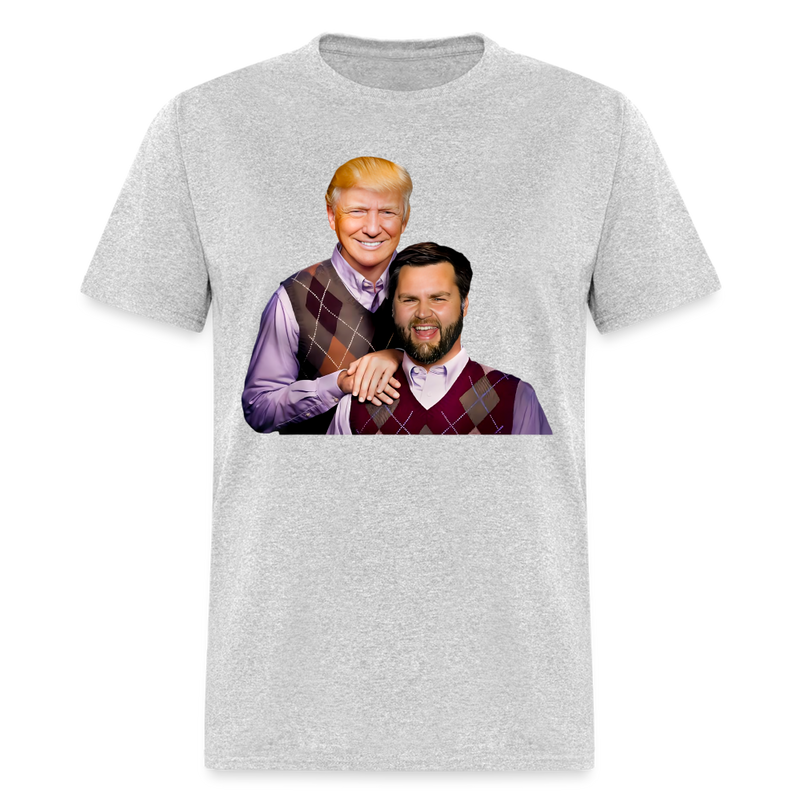 Trump Vance Brothers Funny Parody T Shirt - heather gray