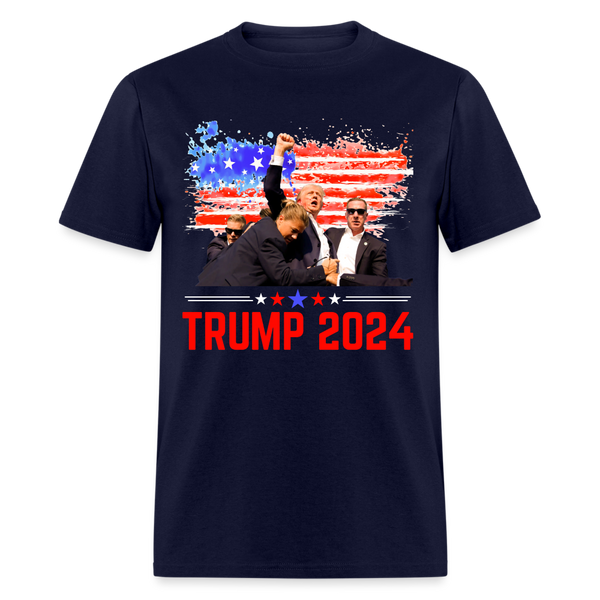 Trump 2024 Outlaw Hillbilly J.D.Vance 2024 T Shirt - navy